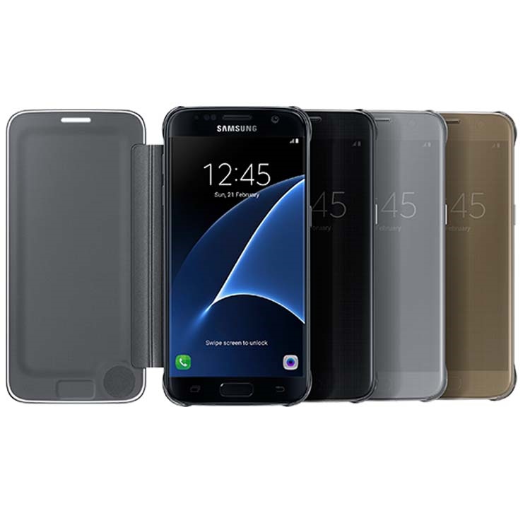 Bao Da Samsung S7 Bao Da Galaxy S7 Bao Da Samsung Galaxy S7 Clear View Chính Hãng Tại PhuKienDeXinh Có Chất Liệu Tốt Bảo Vệ Hoàn Thiện Cho Điện Thoại Của Bạn